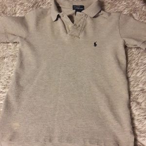 Gray Boys Polo